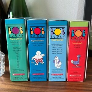 Set of FOUR complete bob books